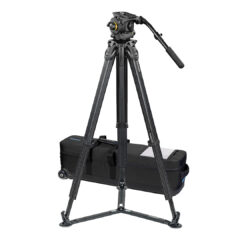 Vision 100 3段式カーボン三脚システムグラウンドスプレッダー付き